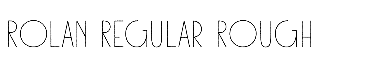 Rolan Regular Rough